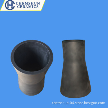 Wear Resistant Silicon Carbide Ceramic Pipe Cone